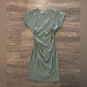 NWOT Zara Olive Mini Dress